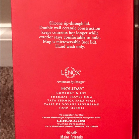 Lenox coffee mug - Picture 3 of 4